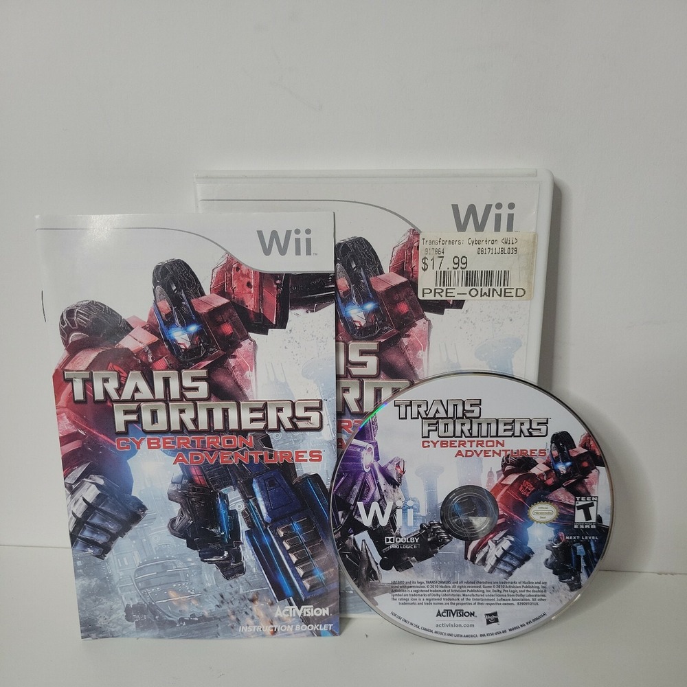Transformers: Cybertron Adventures (Nintendo Wii, 2010)